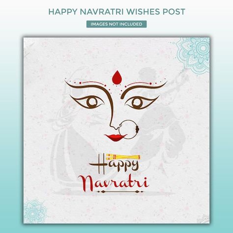 PSD happy navratri festival wishing crea... | Premium Psd #Freepik #psd Navratri Social Media Post, Creative Social Media Post Design, Creative Social Media Post, Happy Navratri Wishes, Navratri Wishes, Navratri Festival, Social Templates, Social Media Post Design, Happy Navratri