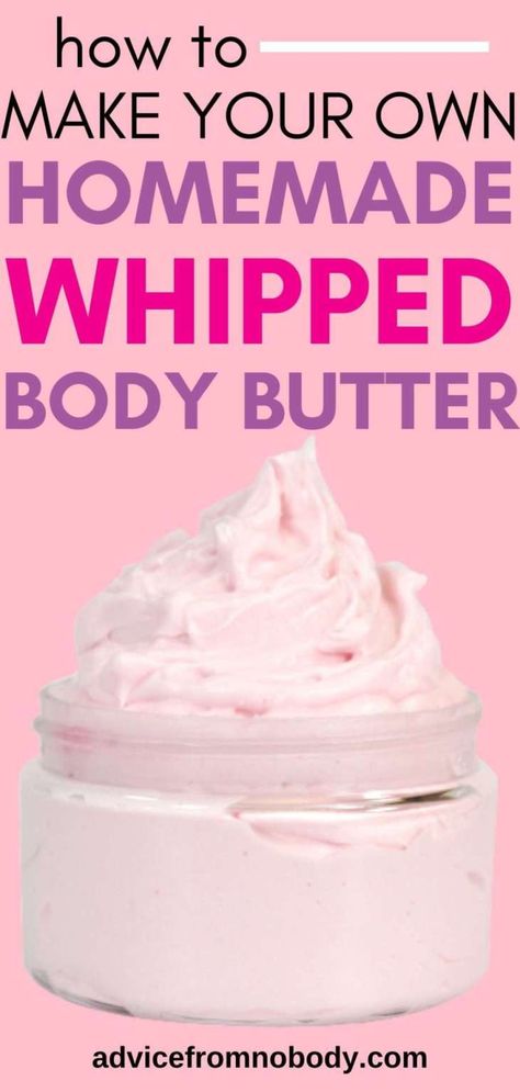 How To Make Whipped Body Butter - Advice From Nobody How Do You Make Body Butter, Homemade Body Butter Whipped, Diy Body Butter Recipes Whipped, Homemade Body Cream, Body Butter Recipe Whipped, Body Butter Recipe Whipped Non Greasy, Hand Cream Recipe, Diy Body Butter Recipes, Homemade Face Moisturizer