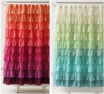 Ruffle Shower Curtain, Diy Ruffle, Interior Room Decoration, Diy Shower Curtain, Ruffle Shower Curtains, Ruffle Curtains, Indian Room Decor, Indian Bedroom Decor, Ideas Hogar