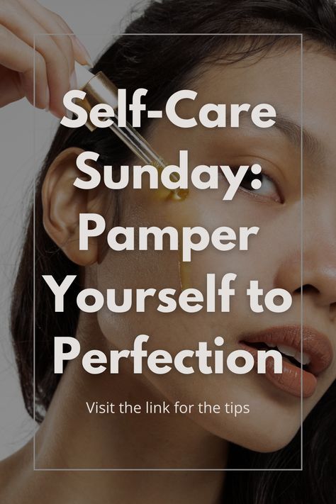 Indulge in a relaxing self-care routine to rejuvenate your body and mind. Treat yourself to a blissful Sunday pampering session! Sunday Selfcare, Home Facial, Pamper Yourself, Tan Skin, Self Care Routine, Eye Care, Sunday Morning, Care Routine, Treat Yourself