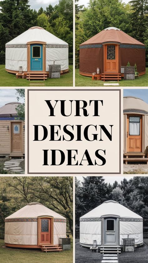 Explore modern yurt design ideas that combine contemporary aesthetics with traditional charm. Click through for innovative design solutions!