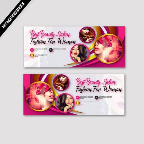 Vector banner design | Premium Vector #Freepik #vector #salon-banner #beauty-banner #beauty-design #advertising-banner Graphic Design Tutorials Learning, Vector Banner, Salon Style, Graphic Design Tutorials, Vector Photo, Design Tutorials, Video Editing, Beauty Salon, Banner Design