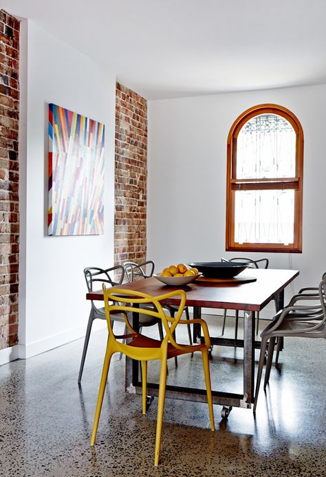 JodiYork_dining Kartell Masters Chair, Classic Chair Design, Masters Chair, Philippe Starck, The Design Files, Style At Home, Décor Diy, Dining Space, Modern Chairs