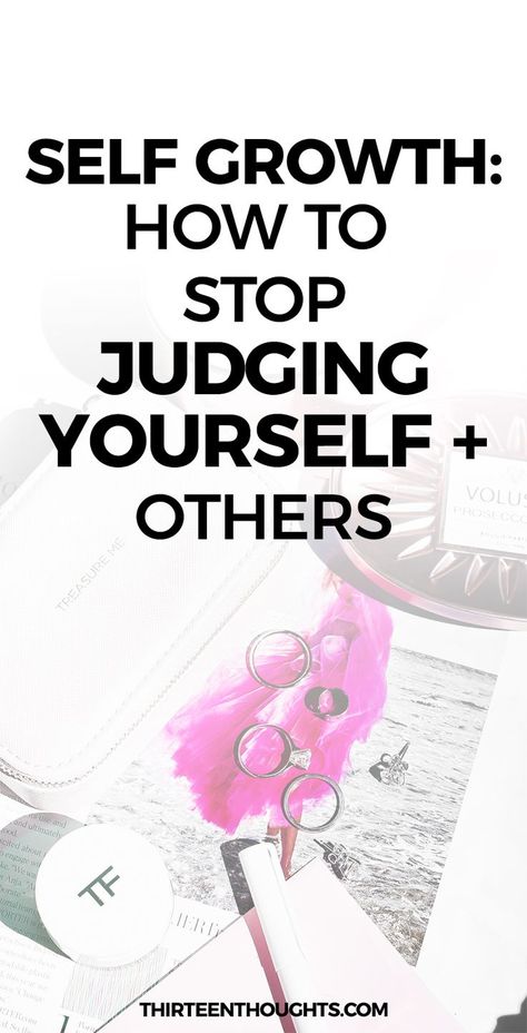 Constant judgment is almost like...being at war with yourself. It's beating yourself up, tearing yourself apart, thinking you should be or do something different from what you are.  Judging yourself, when it comes down to it, is about pointing out and over-stressing over things we don't like. #judgment #selfgrowth #personalgrowth Happy Mindset, Stop Judging, How To Believe, Do Something Different, Self Growth, Mindset Tips, Personal Development Plan, Poetic Justice, Single Mother