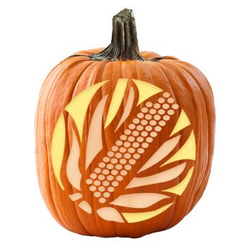 Ear of Corn Stencil Thanksgiving Pumpkin Carving, Pumpkin Carving Stencils Templates, Pumpkin Carving Tips, Printable Pumpkin Stencils, Pumpkin Carving Stencils Free, Pumpkin Stencils Free, Ear Of Corn, Pumpkin Carver, Pumkin Carving