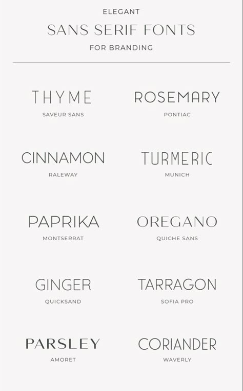 Fonts For Branding, Typographie Logo, Urban Bohemian, Font Love, Inspiration Typographie, Cv Inspiration, Different Font Styles, Business Fonts, Font Combinations