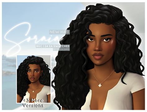 Ts4 Curly Hair Cc, Raquel Hair, Sims 4 Cc Hair Curly, Afro Hair Sims 4 Cc, Hair Ts4, Sims 4 Afro Hair, Sims 4 Curly Hair, Sim4 Cc, Sims Finds