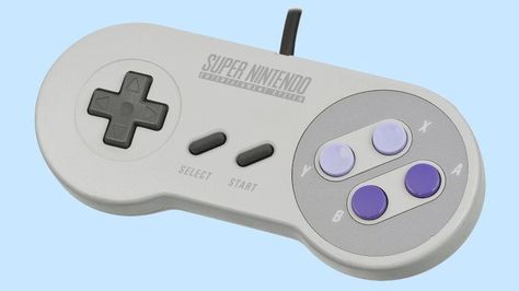 Nintendo Trademark Suggests SNES Classic Edition Super Nintendo Controller, Snes Controller, Nes Controller, Nintendo Controller, Nes Games, Games To Buy, Just A Game, Vintage Games, Entertainment System