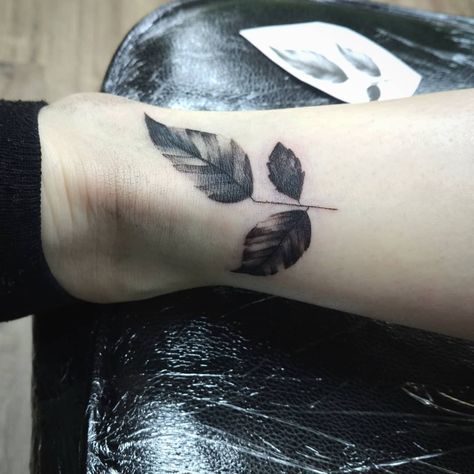 Black Leaf Tattoo Cover Up, Black And White Leaf Tattoo, Black And White Flower Tattoo Cover Up, Solid Black Leaf Tattoo, Red Rose Black Leaves Tattoo, F Tattoo, Cover Up Tattoo, Up Tattoos, Ankle Tattoo