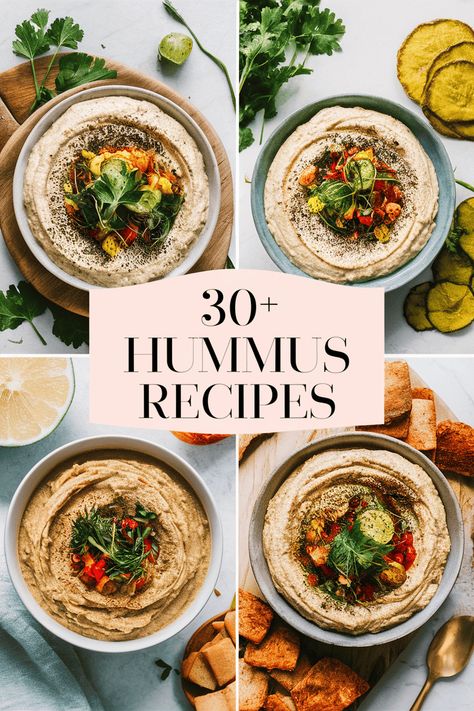 30+ Simple Hummus Recipes That Will Transform Your Snack Time Into a Delightful Adventure

Explore tasty hummus recipes that make snack time fun and exciting! From classic chickpea to adventurous roasted red pepper there’s a flavor for everyone. Pair these yummy dips with fresh veggies pita chips or crunchy crackers. Perfect for parties or cozy nights these recipes will make your taste buds dance! https://foodeau.com/hummus-recipes Hummus With Toppings, Roasted Hummus Recipe, The Best Hummus Recipe, Pumpkin Spice Hummus Recipe, Party Hummus, Hummus Crostini, Hummus Ideas, Toast With Hummus, Simple Hummus