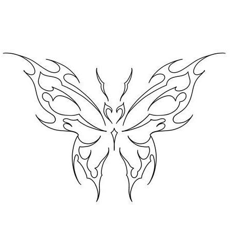 Line Work Stencil, Neotribal Butterfly Tattoo, Cybersigil Butterfly, Butterfly Tattoo Linework, Cybersigilism Tattoo Butterfly, Sigilism Butterfly, Cybersigilism Butterfly, Easy Butterfly Tattoo, Butterfly Tattoo Stencil Simple