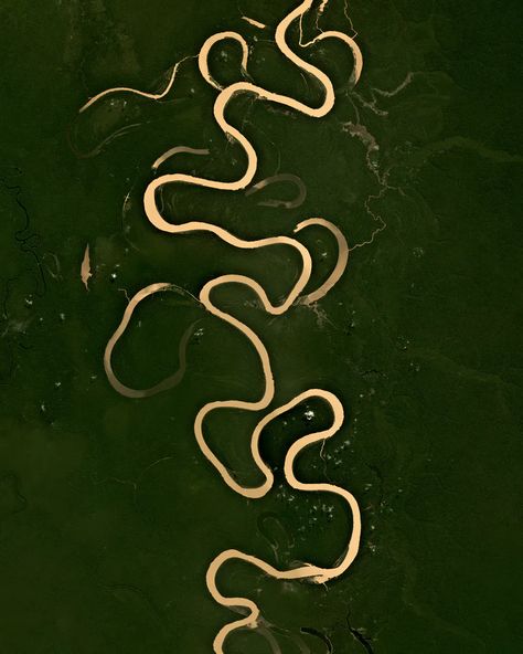 Jurua River Cambridge Cottage, Google Earth Images, River Tattoo, River Map, River Flow, River Flowing, Active Design, Yellow River, 500 Miles