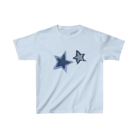 ´STARGIRL BASICS´ BABY TEE ★ Short-fit graphic tee (original baby tee). True to size fit. ★ Print-magazine inspired graphic. ★ Super soft, 100% cotton fabric. ★ Tees are printed to order & shipped locally to you - 98% of orders have no customs fees. Thirteen Birthday, Outfit Wishlist, Blue Graphic Tee, Grafic Tees, Graphic Baby Tee, Diy Shirts, Pi Phi, Summer Graphic Tee, Shirt Prints