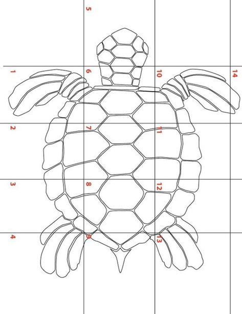 Sea Turtle Template, Sea Template, Turtle Template, Sea Turtle Quilts, Turtle Quilt, Turtle Crafts, Turtle Drawing, Sea Turtle Art, Turtle Pattern