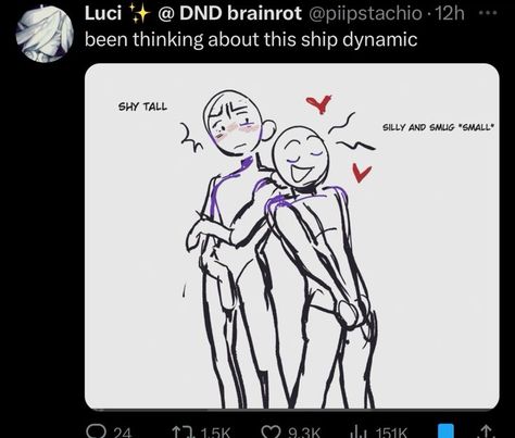 Mlm Dynamics, Ship Dynamics Spicy, Partner Dynamics, Ship Poses Reference, Trio Dynamics, Character Dynamic, Character Dynamics, Ship Dynamic, Move In Together