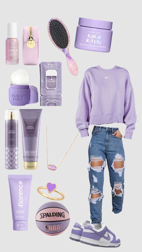 purple fit! just finished the rainbow 🌈 || #fyp #fyp #fypshuffle #fyppp #outfitinspo #beauty #nature #vibes #slay #purple #rainbow Purple School Outfits, Light Purple Outfit Ideas, Purple Outfit Ideas Casual, Rainbow Aesthetic Outfit, Cute Purple Outfits, Light Purple Outfit, Purple Aesthetic Outfit, Purple Outfit Aesthetic, Lilly Potter