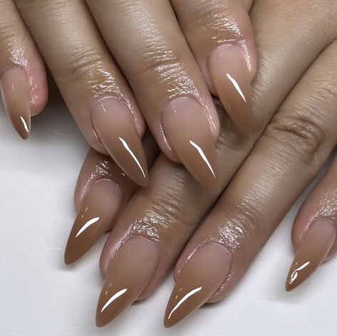 Ombre Almond Nails, Acrylic Nails Y2k, Nessa Nails, Nails Japanese, Maquillage Yeux Cut Crease, Nails Y2k, Custom Press On Nails, Nail Prep, Simple Gel Nails