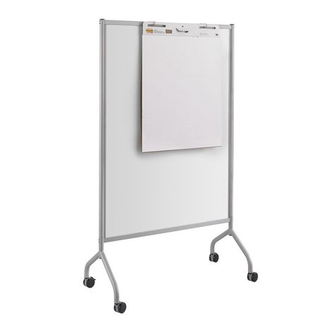 Symple Stuff Lemelin Full Collaboration Screen Mobile Magnetic Whiteboard, 74" x 42" | Wayfair Easel Pads, Divider Cabinet, Macrame Room Divider, Room Divider Decor, Organized Bedroom, Small Room Divider, Temporary Room Dividers, Mobile Whiteboard, Studio Design Ideas