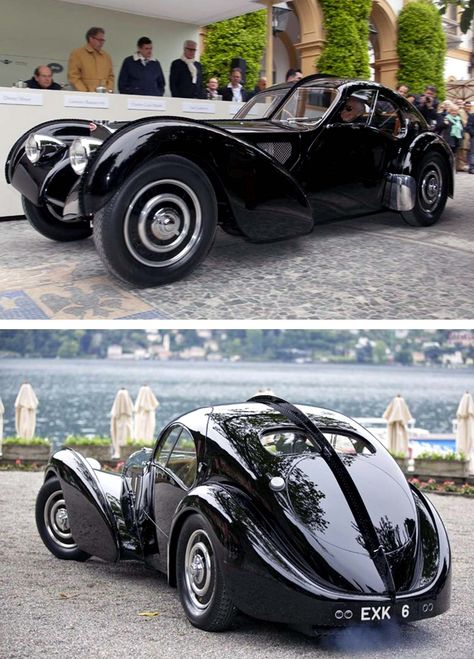 Bugatti Type 57sc Atlantic, Bugatti Atlantic, Xe Bugatti, Bugatti Type 57, Wallpaper Luxury, Custom Cars Paint, Alfa Romeo Cars, Bugatti Cars, Cars Vintage