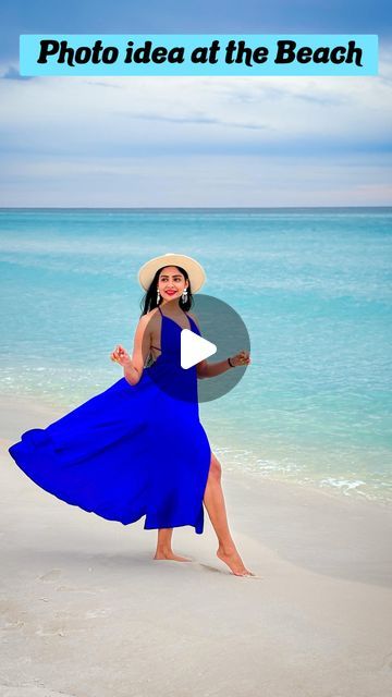 Kriti Kushwaha | Travel & Posing on Instagram: "How to pose at the beach. 🌊💙  ❎Never place yourself between the horizon line. ☑️instead lift your camera up to keep yourself below the horizon line.  Watch the full reel to see how.❣️  Like and follow @wanderesskriti for more tips and tricks.💕  Outfit linked in the bio.👗 Follow my shop on the LTK app to shop this post and get my exclusive app-only content! Link in bio. 🤗  #howtopose #posingtips #posingideas #posing #photoshoot #photoshootideas #posingforthecamera #creativity #poseideas #photoposes #tipsandtricks #phototips #posesforpictures #trending" Beach Photoshoot Women, Beach Photography Poses Women, Pose At The Beach, Beach Photoshoot Poses, Picture Hacks, Posing Photoshoot, Camera Tricks, Beach Poses By Yourself Photo Ideas, Horizon Line