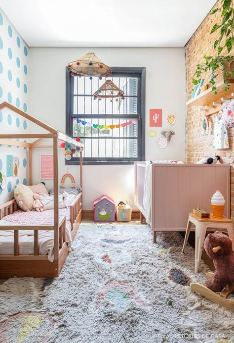 Baby And Toddler Shared Room, Boy And Girl Shared Room, Boy And Girl Shared Bedroom, Toddler And Baby Room, Shared Boys Rooms, Shared Girls Room, Newborn Room, Kids Shared Bedroom, Shared Girls Bedroom