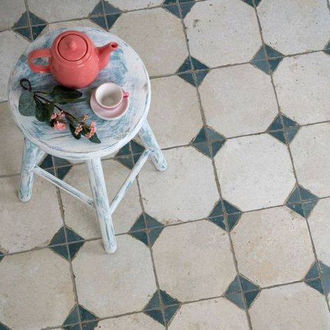 Octagon Tile, Victorian Floor, Pattern Tiles, White Wall Tiles, Victorian Tiles, Wood Effect Tiles, Small Tiles, Tiles Price, Tile Trim