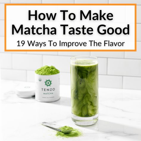 How To Drink Matcha, Uses For Matcha Powder, Green Tea Matcha, How To Make Matcha Green Tea, Matcha Tea Powder Recipes, Is Matcha Good For You, Best Way To Drink Matcha, Matcha Flavored Things, How To Make Matcha Taste Good