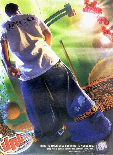 What Happened To JNCO Jeans? Amen Break, Rauch Fotografie, Jnco Jeans, Image Swag, Room Posters, 2000s Fashion, Cool Posters, Photography Inspo, Graphic Design Posters