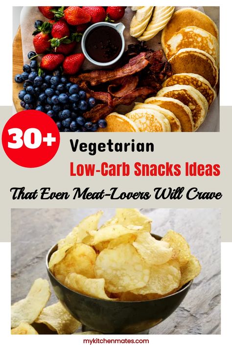 Low-Carb Snacks Ideas Low Carb Vegan Snacks, Vegan Protein Snacks, Crispy Kale, Easy To Make Snacks, Flexitarian Diet, Feeling Sluggish, Seaweed Snacks, Cheesy Cauliflower, Cheese Crisps