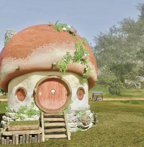 Fairy Aesthetic, Mushroom House, Cottage Core Aesthetic, Arte Inspo, Cottagecore Aesthetic, + Core + Aesthetic, Nature Aesthetic, Art References, Cottage Core