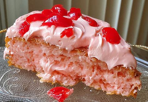 Orange Pineapple Cake | What's Cookin' Italian Style Cuisine Mari Chino Cherry Cake, Marishino Cherry Cake, Marichino Cherry Cake, Maraschino Cherry Cake Recipe, Marchino Cherry Cake Recipe, Food Dp, Maraschino Cherry Cake, 2023 Cakes, Cinnamon Garden