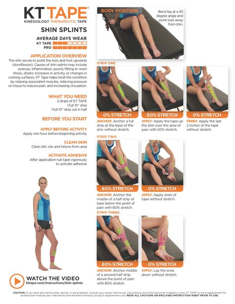 Shin Splints Taping, Kt Tape Knee, Knee Meniscus, Ankle Taping, K Tape, Kinesio Tape, Kt Tape, Kinesio Taping, Sports Tape