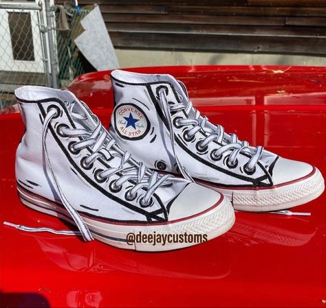 Customized Converse, Canvas Shoes Diy, Custom Converse Shoes, Custom Vans Shoes, Painted Shoes Diy, Converse Custom, Custom Painted Shoes, Custom Shoes Diy, Diy Sneakers