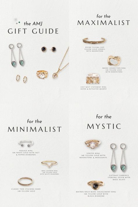 Jewelry Magazine Layout, Must Have Jewelry Pieces, Jewelry Information, Jewelry Story Ideas, Jewelry Infographic, Jewelry Marketing, Jewelry Content, Gift Guide 2022, Jewelry Guide