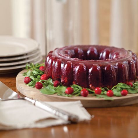 This Cranberry Congealed Salad is a sweet addition to your supper table. Cranberry Mold, Fruit Jello, Raspberry Jello, Canned Cranberries, Cranberry Jelly, Jellied Cranberry Sauce, Best Thanksgiving Side Dishes, Canned Cranberry Sauce, Cranberry Sauce Recipe