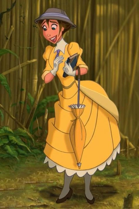 Jane Tarzan, Tarzan Disney, Disney Word, Tarzan And Jane, Jane Porter, Disney Princess Drawings, Walt Disney Studios, Old Disney, Disney Studios