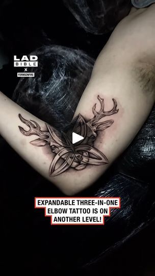 17M views · 217K reactions | Expandable 3 in 1 elbow tattoo 🔥 | This is insane 🔥 | By LADbible | Facebook Inner Elbow Tattoo Men, Elbow Tattoo Men, Mountain Sleeve Tattoo, Inner Elbow Tattoo, Inner Elbow Tattoos, Elbow Tattoo, Anchor Tattoos, Elbow Tattoos, 1 Tattoo