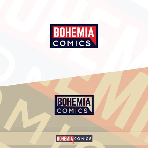 Logo for comic book company Comic Book Logo Design, Example Of Comics, Book Branding, Comics Logo, Online Comic Books, Book Logo, Comic Book Store, Event Logo, Comic Store