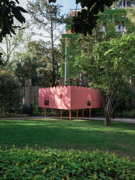 Villa Necchi Campiglio, Villa Necchi, Pavilion Architecture, Pavilion Design, Beginning Of Spring, Garden Villa, Interactive Installation, Farm Buildings, Different Cultures