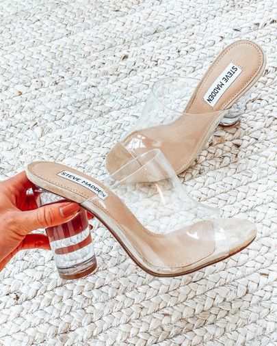 Steve Madden Classify Clear Mules - SIZE UP 1 full size http://liketk.it/2LKCf  #liketkit @liketoknow.it #LTKunder50 #LTKunder100 #LTKshoecrush Clear Mules, Diy Storage, Runway Fashion, Steve Madden, Fashion Blogger, Outfit Ideas, Catwalk Fashion