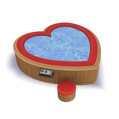 Niagara collection. Inspired by the ICONIC Niagara Love Tub from The Sims: Hot Date. Functional and base game compatible. Heart Tub, Sixam Cc, Sims 1, Furniture Showroom, Sims 4 Cc Finds, The Sims 4, Sims Cc, The Sims, Hot Tub