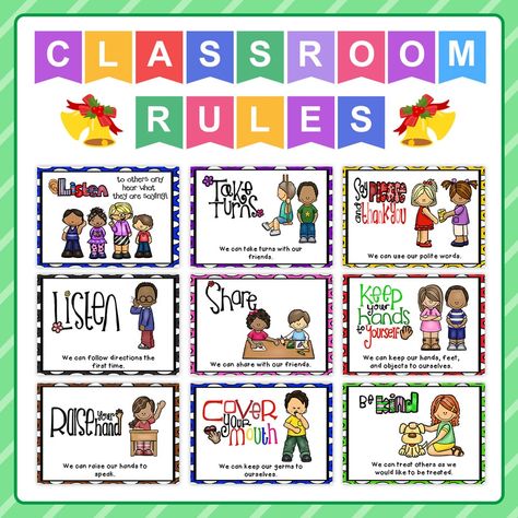 9Pcs English Poster Classroom Rules A4 Big Cards Kindergarten Early Education Good Habits Good Manners Wall Decoration Toys Kids - AliExpress Mobile Good Habits Chart, Classroom Pledge, Kindergarten Classroom Rules, School Expectations, Classroom Expectations Poster, English Classroom Posters, English Poster, Class Rules Poster, Chalkboard Classroom