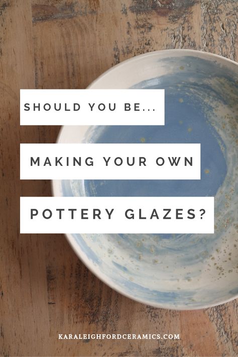 The secrets and lies of creating your own glazes. — Kara Leigh Ford Ceramics Making Pottery, Handmade Pottery Bowls, Pottery Glaze, Ceramic Glaze Recipes, Secrets And Lies, Glazing Techniques, Pottery Videos, Ceramic Techniques, Glaze Recipe