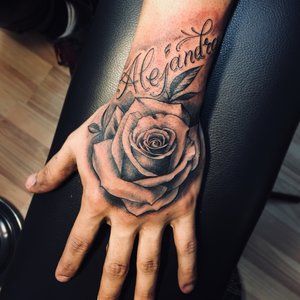 David Beckham Tattoos, Solo Tattoo, Fist Tattoo, Lion Hand Tattoo, Phoenix Drawing, Wolf Tattoos Men, Rose Hand Tattoo, Birthday Tattoo, Black Rose Tattoos