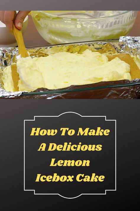 Now that the weather has been warming up, you may already be thinking of all those delicious recipes you’re about to practice for the summer. Well if you already have a list of recipes in mind, do me a favor. Check out this recipe for lemon icebox cake. I can’t guarantee you’ll love it, but I can definitely guarantee you won’t regret making it. Graham Cracker Butter, Lemon Icebox Cake, How To Cut Onions, Lemon Pudding, Icebox Cake, Ice Box, Christmas Dining, Warming Up, I Want To Eat