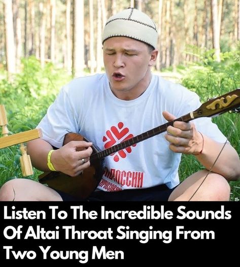 It is amazing what the human voice can do when it comes to throat singing. Listen to harmonies within the vocal. Human Voice, Young Men, The Voice, Singing, The Incredibles, Things To Come, Range, Human