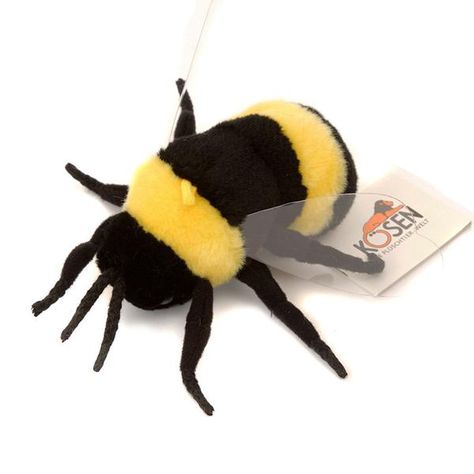 High quality collectable soft toy animal bumblebee 4910 made in Germany by Kosen. Bee Plush, Pet Spider, Animal Categories, Soft Toy Animals, Cuddly Toy, Plush Animals, Bumble Bee, Soft Toy, Stuffed Animal