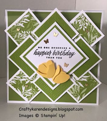 Mixed Up Crafts, Panel Cards, Diamond Card, Card Layout Ideas, Fancy Fold Card Tutorials, Mom Cards, Fun Folds, Card Folds, Shaped Cards