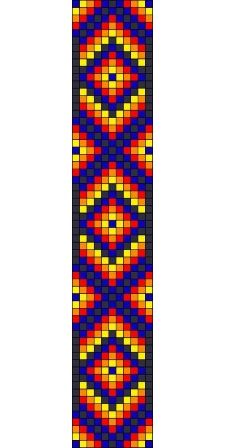 Bead Loom Patterns 10 Rows, Native American Beadwork Patterns Loom, 11 Row Bead Loom Pattern, Native American Loom Patterns, Seed Bead Loom Patterns, Bead Loom Kits, Native American Beadwork Patterns, Beading Loom, Seed Bead Jewelry Patterns