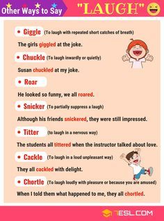 Synonyms for LAUGH!!! Following is a list of LAUGH synonyms in English with examples to help you expand your English vocabulary. Laugh Synonyms, Another Word For Laugh, English Grammar Tenses, Other Ways To Say, Talk About Love, Interesting English Words, Laugh A Lot, Book Writing Tips, Writing Words